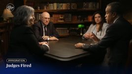 CBS interview in the studio