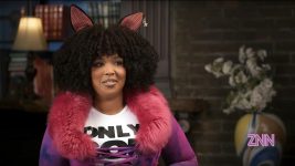 LIZZO in the video photo studio